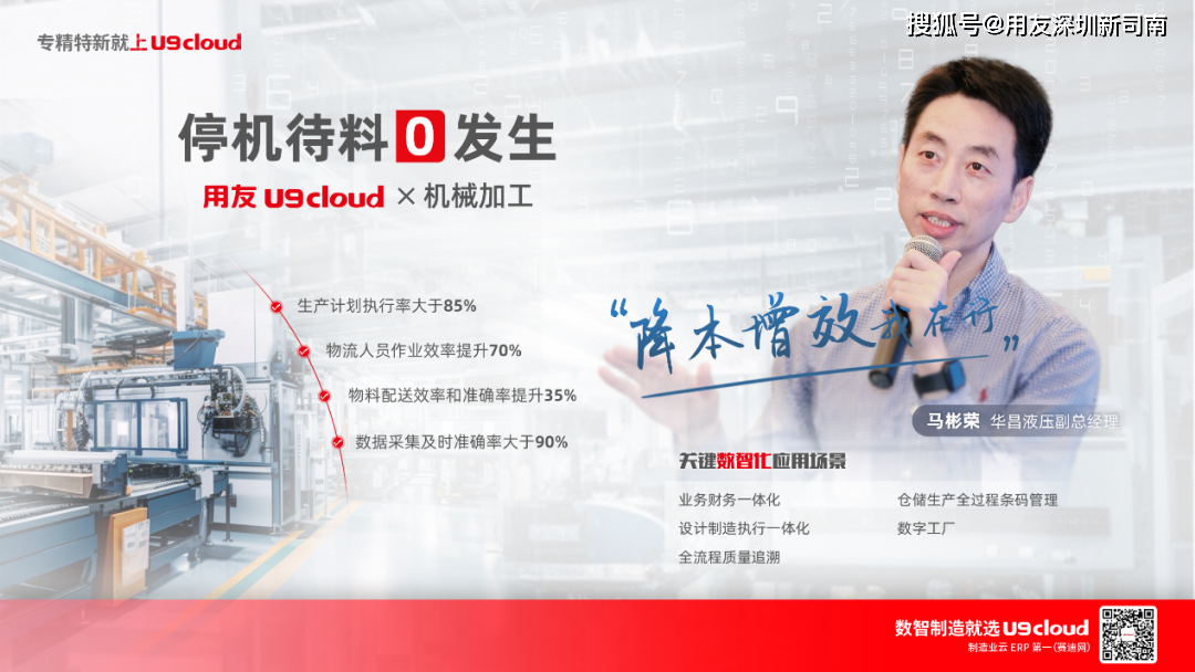 机械加工行业ERP：机械加工企业降本增效就选用友U9cloud(图1)